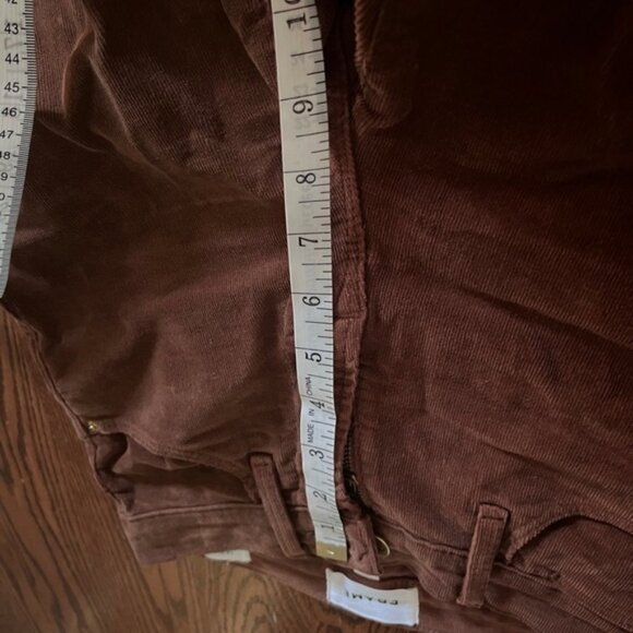 Frame Denim Le High Velveteen Skinny Corduroy Pants  size 24 - Picture 6 of 9